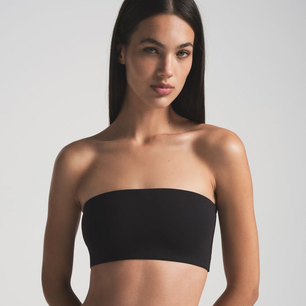Skims Fits Everybody Bandeau Onyx XS
